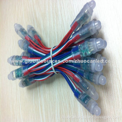 Digital RGB LED pixel string, LPD6803 driver IC